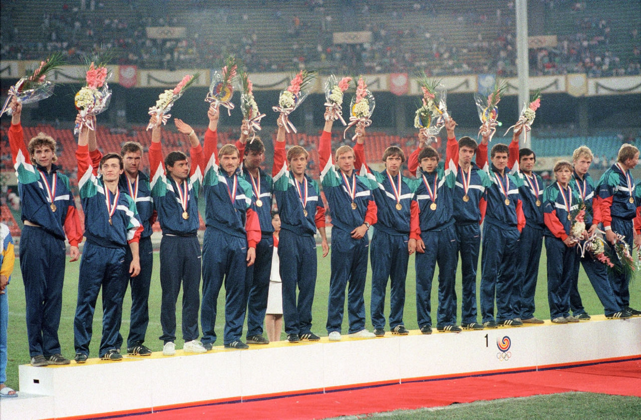 Победа сборной СССР по футболу на Олимпиаде 1988
